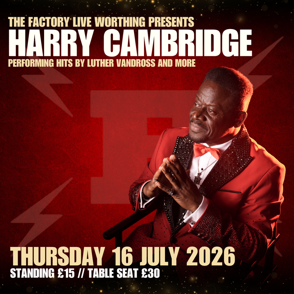 ミュージック HARRY RESUME 30th Anniversary TOUR Harry Cambridge as Luther Vandross — The Factory Live